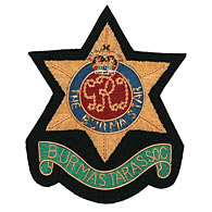 Burma Star Association wire blazer badge